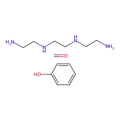 N'-[2-(2-aminoethylamino)ethyl]ethane-1,2-diamine;formaldehyde;phenol structure