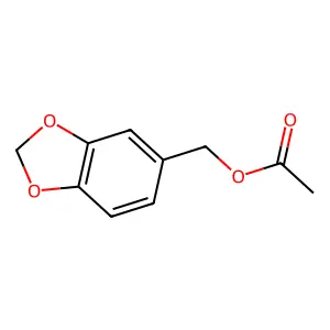 Piperonyl acetate structure