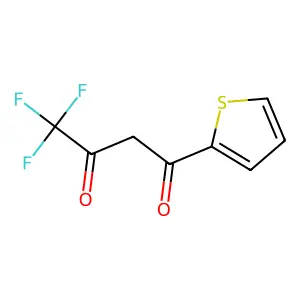 Thenoyltrifluoroacetone structure
