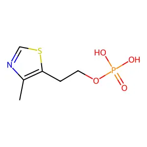 4-Methyl-5-Hydroxyethylthiazole Phosphate structure