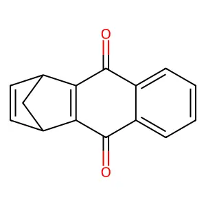1,4-Methanoanthracene-9,10-dione, 1,4-dihydro- structure