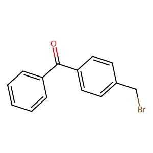 4-(Bromomethyl)benzophenone structure