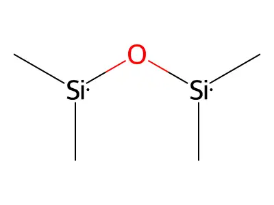 1,1,3,3-Tetramethyl-disiloxane structure