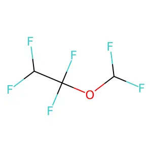 Difluoromethyl 1,1,2,2-tetrafluoroethyl ether structure