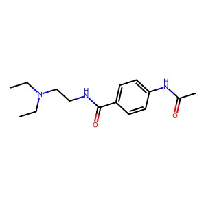 N-Acetylprocainamide structure