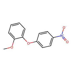 o-(p-Nitrophenoxy)anisole structure