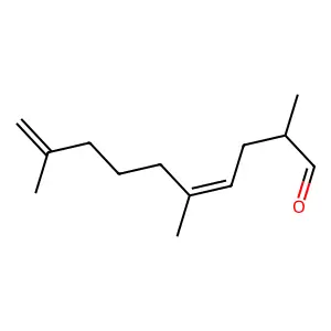 4,9-Decadienal, 2,5,9-trimethyl- structure