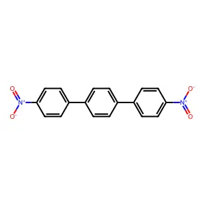 p-Terphenyl, 4,4''-dinitro- structure