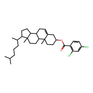 Cholesteryl Dichlorobenzoate structure