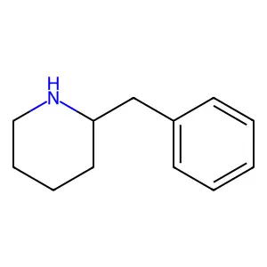 2-Benzylpiperidine structure