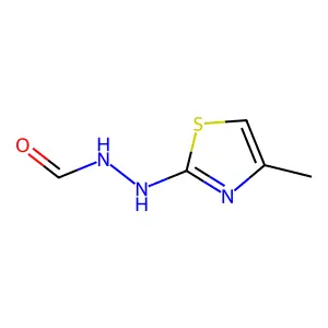 2-(4-Methyl-2-thiazolyl)hydrazinecarboxaldehyde structure