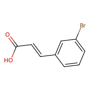 3-(3-Bromophenyl)acrylic acid structure