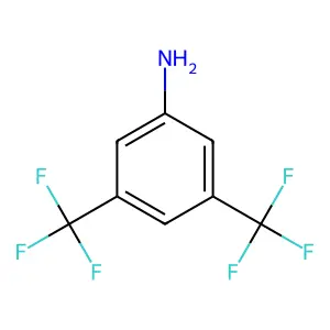 Benzenamine, 3,5-bis(trifluoromethyl)- structure
