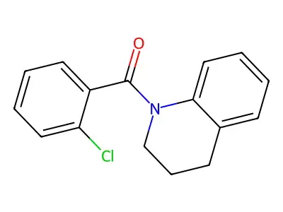 1-(2-Chlorobenzoyl)-1,2,3,4-tetrahydroquinoline structure
