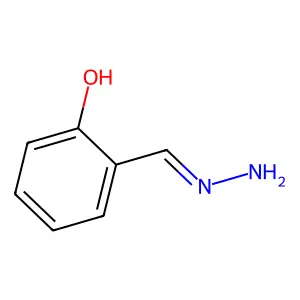 Benzaldehyde, 2-hydroxy-, hydrazone structure