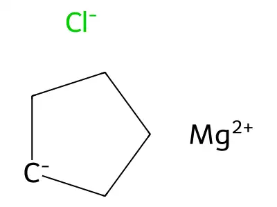 Cyclopentylmagnesium chloride structure