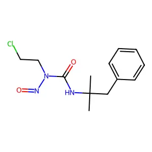 Urea, 1-(2-chloroethyl)-3-(alpha,alpha-dimethylphenethyl)-1-nitroso- structure