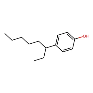 4-(1-Ethylhexyl)phenol structure