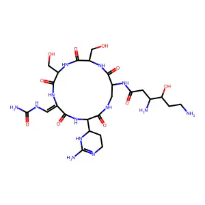 Tuberactinomycin N structure