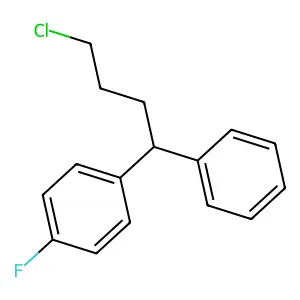 1-(4-Chloro-1-phenylbutyl)-4-fluorobenzene structure