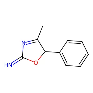2-Oxazolamine, 4-methyl-5-phenyl- structure