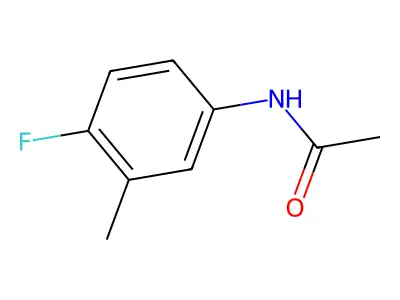 n-(3-Fluoro-4-methylphenyl)acetamide structure