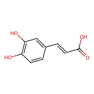 3-(3,4-Dihydroxyphenyl)Prop-2-Enoic Acid structure