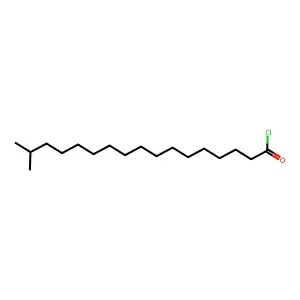 Heptadecanoyl chloride, 16-methyl- structure