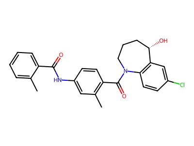 Tolvaptan structure