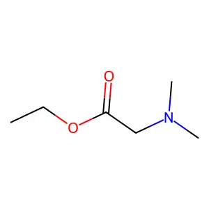 Glycine, N,N-dimethyl-, ethyl ester structure