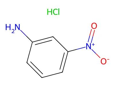 m-Nitroaniline hydrochloride structure