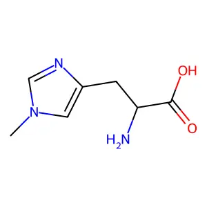 1-Methyl-L-histidine structure