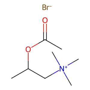Methacholine bromide structure