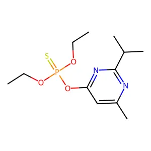 Diazinon structure