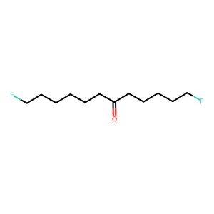 6-Dodecanone, 1,12-difluoro- structure