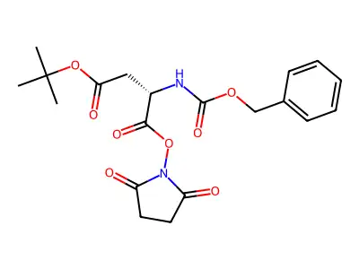 Z-ASP(OTBU)-OSU structure