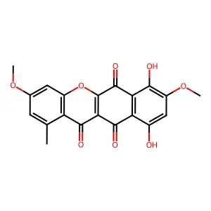 Bikaverin structure