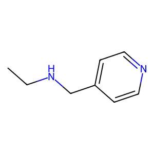 N-Ethylpyridine-4-methylamine structure