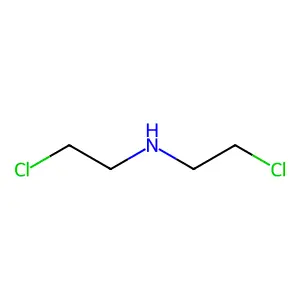 Bis(2-chloroethyl)amine structure