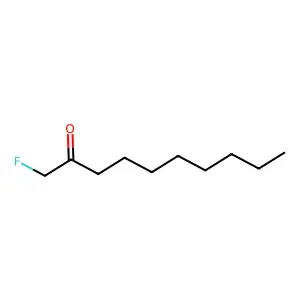 2-Decanone, 1-fluoro- structure