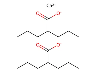 Calcium Valproate structure