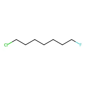 Heptane, 1-chloro-7-fluoro- structure