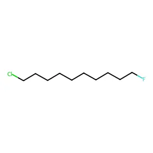 Decane, 1-chloro-10-fluoro- structure
