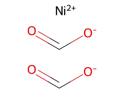 Formic acid, nickel salt structure