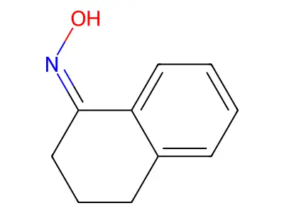N-(3,4-dihydro-2H-naphthalen-1-ylidene)hydroxylamine structure