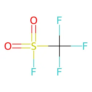 Methanesulfonyl fluoride, trifluoro- structure
