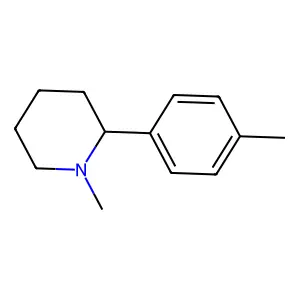 1-Methyl-2-(4-methylphenyl)piperidine structure