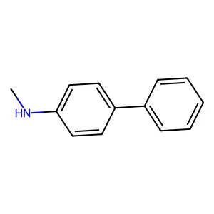 4-Biphenylamine, N-methyl- structure
