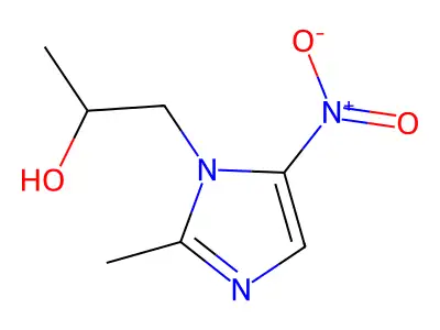 Secnidazole structure