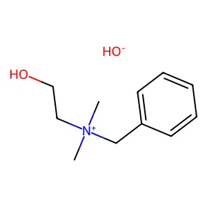 Benzenemethanaminium, N-(2-hydroxyethyl)-N,N-dimethyl-, hydroxide (1:1) structure